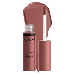NYX PROFESSIONAL MAKEUP Butter Gloss Brown Sugar, Non-Sticky Lip Gloss